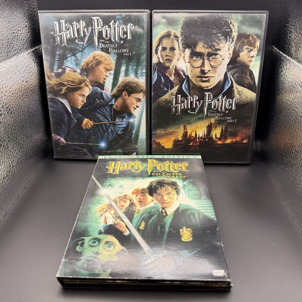 Harry Potter DVD Lot Full Screen Special Features PG Warner Bros Region 1